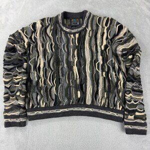 Coogi Australia Knit Grey Wool Sweater Women’s Size M